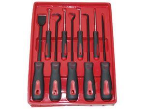 ATD Tools 8424 9 Pc. Scraper, Hook And Pick Set ATD Tools 8424 9 Pc. Scraper, Hook And Pick Set