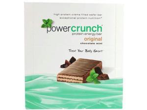 Power Crunch Protein Bars - Chocolate Mint Original - 40 grm - Case of 12 - 1499854 Power Crunch Protein Bars - Chocolate Mint Original - 40 grm - Case of 12 - 1499854