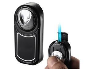 Visol VLR501101 Dobrev III Triple Jet Flame Black Matte Cigar Lighter Visol VLR501101 Dobrev III Triple Jet Flame Black Matte Cigar Lighter