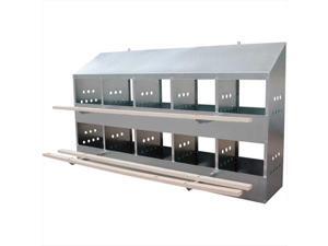 TekSupply 105356 10-Hole Chick-Inn Laying Nest - 40 Hens TekSupply 105356 10-Hole Chick-Inn Laying Nest - 40 Hens
