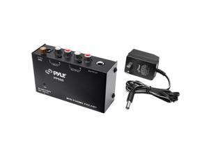Sound Around-Pyle PP555 Ultra Compact Phono Turntable Pre-Amplifier Sound Around-Pyle PP555 Ultra Compact Phono Turntable Pre-Amplifier