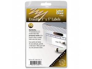 Jokari-US 47891 Erasable 3in.x5in. Labels Refill- 10 labels Jokari-US 47891 Erasable 3in.x5in. Labels Refill- 10 labels