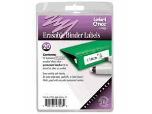 Jokari-US 47928 Erasable Binder Labels Refill- 20 labels Jokari-US 47928 Erasable Binder Labels Refill- 20 labels