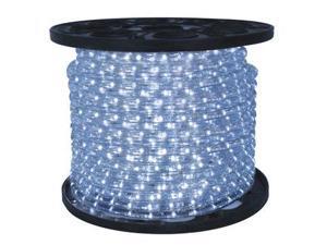 Queens of Christmas C-ROPE-LED-PW-1-10 150 ft. Spool 10mm Pure White LED Rope Light with 1 in. Spacing, 36 in. Cut Length Queens of Christmas C-ROPE-LED-PW-1-10 150 ft. Spool 10mm Pure White LED Rope Light with 1 in. Spacing, 36 in. Cut Length