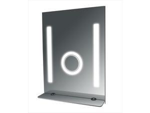 Steam Spa MIR09 Fog Free Bathroom Steam Spa Tall Mirror with Glass Shelf Steam Spa MIR09 Fog Free Bathroom Steam Spa Tall Mirror with Glass Shelf