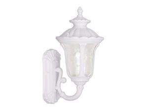 Livex Lighting 7850-03 Outdoor Wall Lantern - White Livex Lighting 7850-03 Outdoor Wall Lantern - White