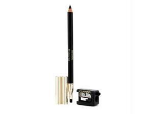 Clarins 16431180302 Long Lasting Eye Pencil with Brush - No. 01 Intense Black - With Sharpener - 1.05g-0.037oz Clarins 16431180302 Long Lasting Eye Pencil with Brush - No. 01 Intense Black - With Sharpener - 1.05g-0.037oz