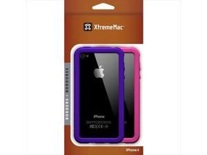 Xtrememac 2243 Xtrememac Borders Iphone4 Case - Pink & Purple Xtrememac 2243 Xtrememac Borders Iphone4 Case - Pink & Purple