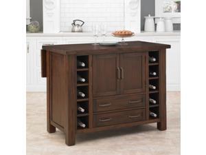 Home Styles 5410-94 Cabin Creek Kitchen Island - Multi-step Chestnut Home Styles 5410-94 Cabin Creek Kitchen Island - Multi-step Chestnut