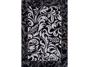 Dalyn FN128BK5X7 4 ft. 11 in. x 7 ft. Finesse Black Area Rug Dalyn FN128BK5X7 4 ft. 11 in. x 7 ft. Finesse Black Area Rug
