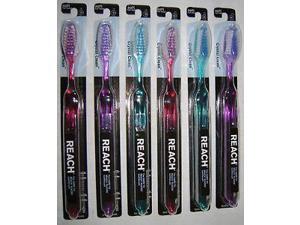 Reach JJ-009508-72 Toothbrush Crystal Clean Soft, 72 per Case Reach JJ-009508-72 Toothbrush Crystal Clean Soft, 72 per Case