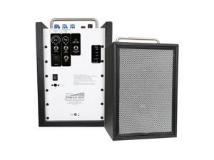 Sunburst Gear M3R8 M3R8 Three Channel Portable Bi-Amp Speaker System with Built-in Rechargeable Battery - each Sunburst Gear M3R8 M3R8 Three Channel Portable Bi-Amp Speaker System with Built-in Rechargeable Battery - each