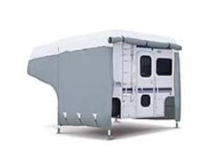 Classic Accessories 80-036-143101-00 Deluxe Camper Cover Model 1 - Gray and White Classic Accessories 80-036-143101-00 Deluxe Camper Cover Model 1 - Gray and White