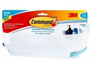 3m BATH11-ES Command Shower Caddy With Water-Resistant Strips 3m BATH11-ES Command Shower Caddy With Water-Resistant Strips