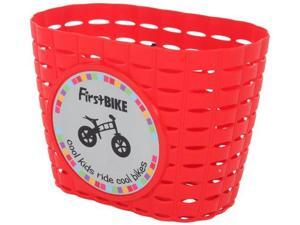 Firstbike Z5004 Attachable Red Basket With Black Straps Firstbike Z5004 Attachable Red Basket With Black Straps
