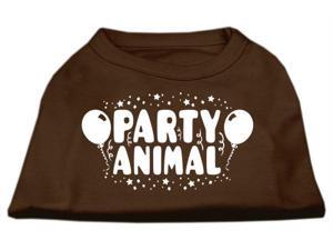 Mirage Pet Products 51-121 LGBR Party Animal Screen Print Shirt Brown Lg - 14 Mirage Pet Products 51-121 LGBR Party Animal Screen Print Shirt Brown Lg - 14