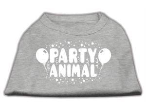 Mirage Pet Products 51-121 LGGY Party Animal Screen Print Shirt Grey Lg - 14 Mirage Pet Products 51-121 LGGY Party Animal Screen Print Shirt Grey Lg - 14