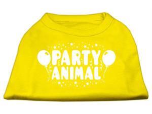 Mirage Pet Products 51-121 LGYW Party Animal Screen Print Shirt Yellow Lg - 14 Mirage Pet Products 51-121 LGYW Party Animal Screen Print Shirt Yellow Lg - 14