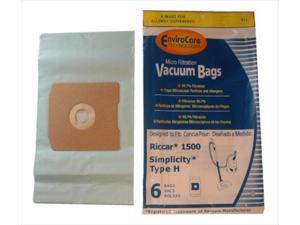 Riccar VFBU54242002 Type H Vacuum Bags For Simplicity Riccar VFBU54242002 Type H Vacuum Bags For Simplicity
