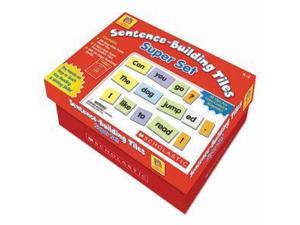 Scholastic Inc. SC990927 Sentence-Building Tiles Super Set, Ages 5-8 Scholastic Inc. SC990927 Sentence-Building Tiles Super Set, Ages 5-8