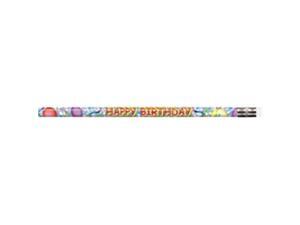 J.R. MOON PENCIL CO. JRM7940B PENCILS HAPPY BIRTHDAY GLITZ 12 PACK J.R. MOON PENCIL CO. JRM7940B PENCILS HAPPY BIRTHDAY GLITZ 12 PACK