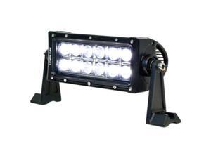 IPCW (11036-3060) 7" LED Light Bar, 2 Row 12 LED, 36W. Combo (30-Degree Flood Light Center +60-Degree Flood Light Outer), S1-Side Mount, Rivets IPCW (11036-3060) 7" LED Light Bar, 2 Row 12 LED, 36W. Combo (30-Degree Flood Light Center +60-Degree Flood Light Outer), S1-Side Mount, Rivets