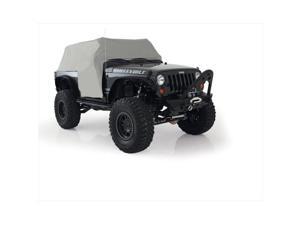 SMITTY BILT 1067 Cab Cover With Door Flap, Gray Denim - 1992-2006 Jeep Wrangler SMITTY BILT 1067 Cab Cover With Door Flap, Gray Denim - 1992-2006 Jeep Wrangler
