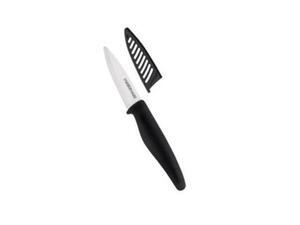 Farberware 5082875 Ceramic 3 in. Paring Knife with Sheath Soft Grip Handle Farberware 5082875 Ceramic 3 in. Paring Knife with Sheath Soft Grip Handle