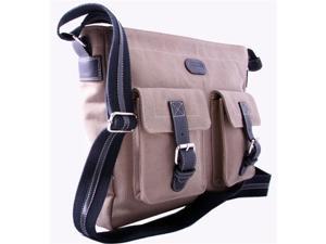 Leatherbay 10120 Leatherbay Downtown Messenger Bag, Khaki Leatherbay 10120 Leatherbay Downtown Messenger Bag, Khaki