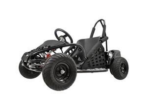 MotoTec MT-GK-01 Black Off Road Go Kart - 48V MotoTec MT-GK-01 Black Off Road Go Kart - 48V