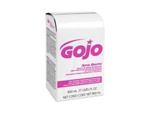 Go-Jo Industries 915212 Spa Bath Body and Hair Shampoo, Pleasant - 800 ml. Bag-in-Box Refill Go-Jo Industries 915212 Spa Bath Body and Hair Shampoo, Pleasant - 800 ml. Bag-in-Box Refill
