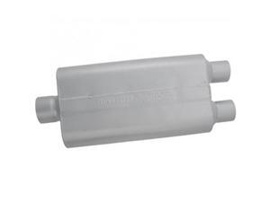 FLOWMASTER 9430502 Exhaust Muffler 50 Series 3 In. Center Inlet FLOWMASTER 9430502 Exhaust Muffler 50 Series 3 In. Center Inlet