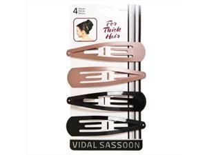 Vidal Sassoon Jumbo Clips 4 Count Pack of 3 Vidal Sassoon Jumbo Clips 4 Count Pack of 3