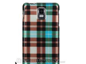 DreamWireless CASAMINFBLCK Samsung Infuse & I997 4G Crystal Case Blue Checker DreamWireless CASAMINFBLCK Samsung Infuse & I997 4G Crystal Case Blue Checker