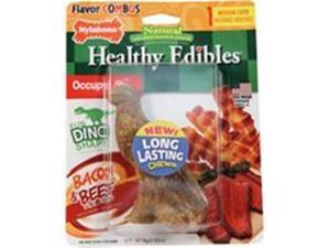 Nylabone Corp-Bones 491530 Healthy Edibles Dinosaur T-Rex Beef & Bacon, Medium Nylabone Corp-Bones 491530 Healthy Edibles Dinosaur T-Rex Beef & Bacon, Medium