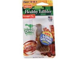 Nylabone Corp-Bones 491529 Healthy Edibles Dinosaur T-Rex Beef & Bacon, Small Nylabone Corp-Bones 491529 Healthy Edibles Dinosaur T-Rex Beef & Bacon, Small