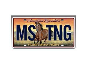 Ideaman LCNS-110 License Plate - Mustang Ideaman LCNS-110 License Plate - Mustang