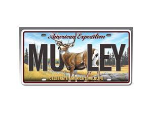 Ideaman LCNS-123 License Plate - Mule Deer Ideaman LCNS-123 License Plate - Mule Deer