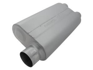 FLOWMASTER 9430512 Exhaust Muffler 50 Series 3 In. Offset Inlet FLOWMASTER 9430512 Exhaust Muffler 50 Series 3 In. Offset Inlet