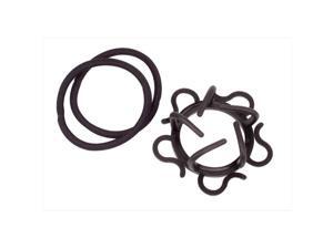 Vidal Sassoon Sure Grip Up-do with Braided Elastics Pack of 3 Vidal Sassoon Sure Grip Up-do with Braided Elastics Pack of 3