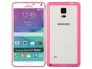 DreamWireless FTCSAMNOTE4HPCL-AU Samsung Galaxy Note4 Fusion Candy Case - Hot Pink Trim With Clear Agua DreamWireless FTCSAMNOTE4HPCL-AU Samsung Galaxy Note4 Fusion Candy Case - Hot Pink Trim With Clear Agua