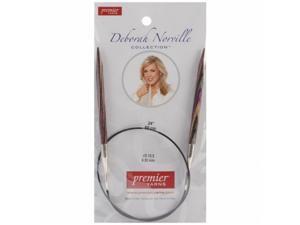 Premier Yarns DNN82-12 Deborah Norville Fixed Circular Needles 24 in. -Size 10.5-6.5mm Premier Yarns DNN82-12 Deborah Norville Fixed Circular Needles 24 in. -Size 10.5-6.5mm