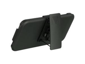 DreamWireless HSCIP6BK-R Apple iPhone 6 Snap On Case With Holster Combo DreamWireless HSCIP6BK-R Apple iPhone 6 Snap On Case With Holster Combo