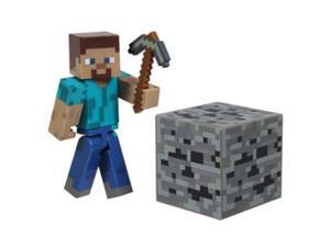 Zoofy International BB16501 Minecraft 3" Core Steve with Accessory -Each Zoofy International BB16501 Minecraft 3" Core Steve with Accessory -Each