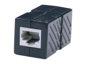 Steren ST-310-040BK Cat 6 F-F Coupler, Black Steren ST-310-040BK Cat 6 F-F Coupler, Black