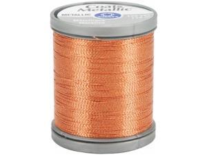 Coats - Thread & Zippers 26627 Metallic Thread 125 Yards-Copper Coats - Thread & Zippers 26627 Metallic Thread 125 Yards-Copper