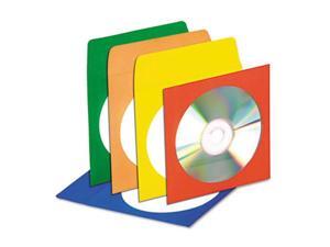 Innovera 39404 CD-DVD Envelopes with Clear Window, Assorted Colors, 50-Pack Innovera 39404 CD-DVD Envelopes with Clear Window, Assorted Colors, 50-Pack