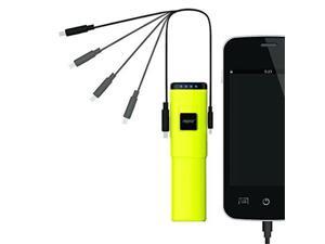 Eagle Tech NP028K-YW 2800mAh Lipstick Sized Battery Charger for Smartphones - Yellow Eagle Tech NP028K-YW 2800mAh Lipstick Sized Battery Charger for Smartphones - Yellow