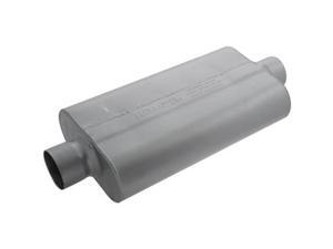 FLOWMASTER 943050 Exhaust Muffler 50 Series 3 In. Center Inlet FLOWMASTER 943050 Exhaust Muffler 50 Series 3 In. Center Inlet