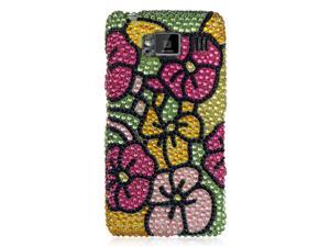 DreamWireless FDMOTXT926GRHPHF Motorola Droid Razr Hd Fighter Xt926 Full Diamond Case, Green Hot Pink Hawaii Flower DreamWireless FDMOTXT926GRHPHF Motorola Droid Razr Hd Fighter Xt926 Full Diamond Case, Green Hot Pink Hawaii Flower